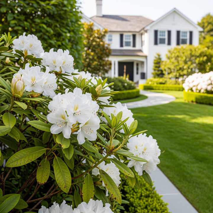 White Rhododendron - Rhododendron