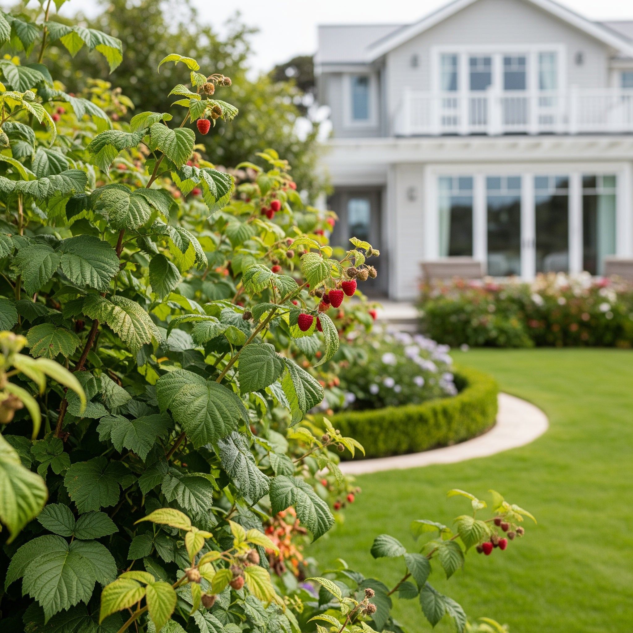 Willamette Red Raspberry Bush - Rubus idaeus