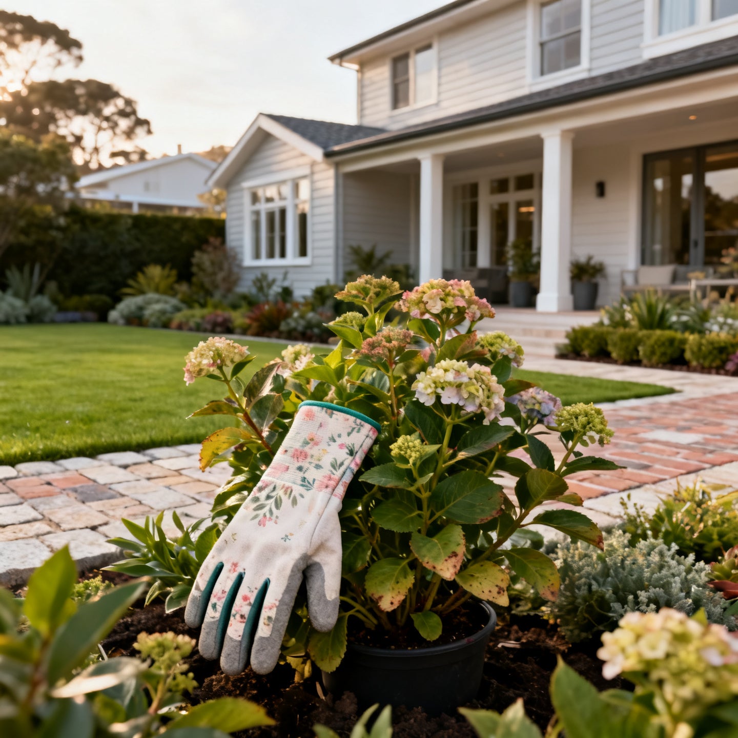 Women's Long Sleeve Gardening Gloves