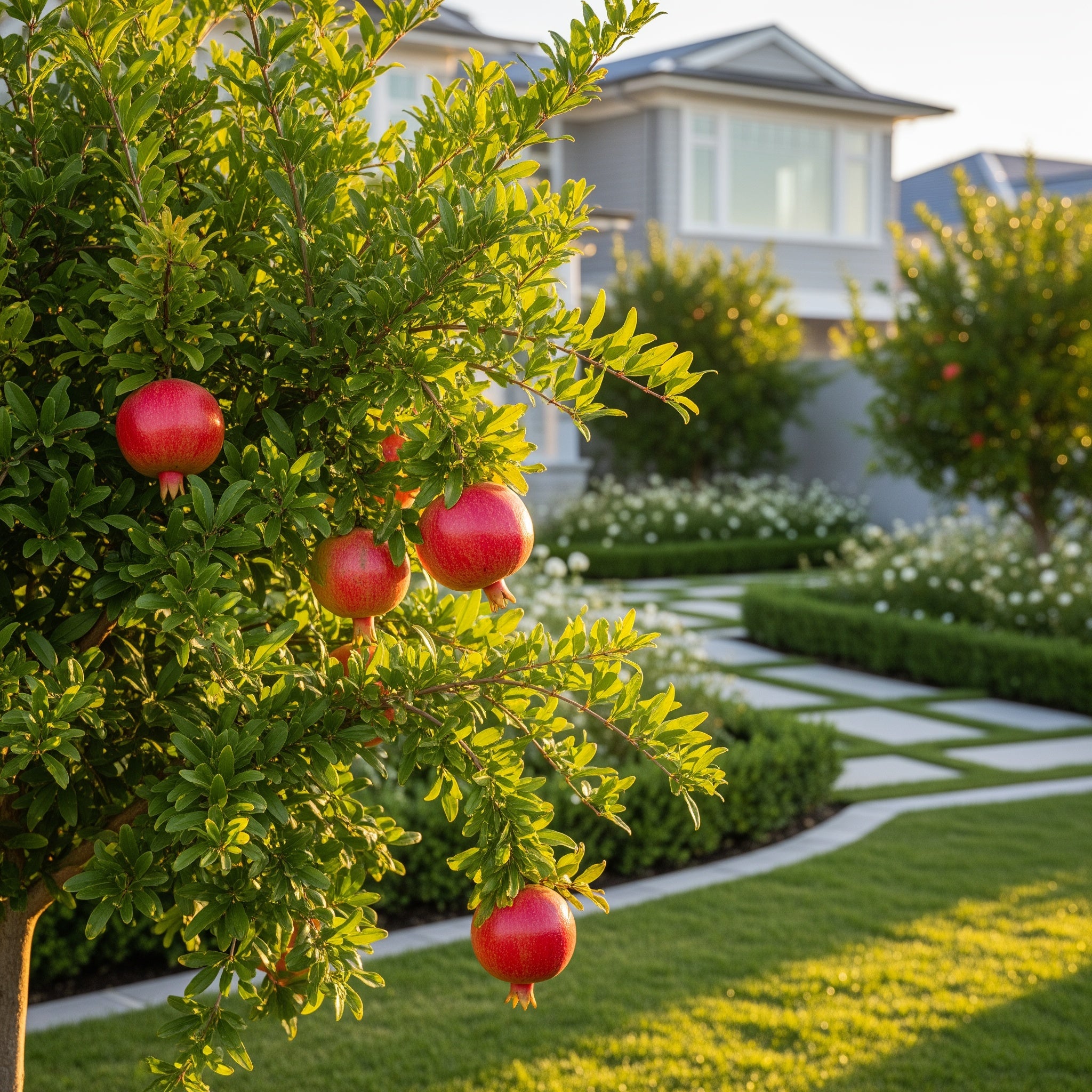 Wonderful Pomegranate Shrub - Punica granatum 'Wonderful'